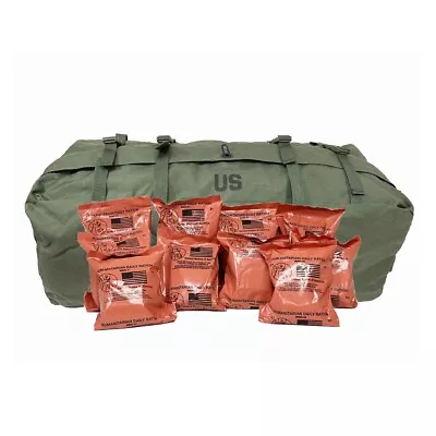 MRE HDR (10) 12/23 Or Later  Used Improved Duffle Bag Combo • $55.50