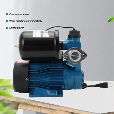300W Water Pressure Booster Pump Self Priming Irrigation System Max.Flow 35L/min • $109.21