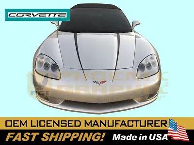 2005 2006 2007 2008 2009 2010 2011 2012 2013 Corvette C6Hood Decals Stripes Name • $69