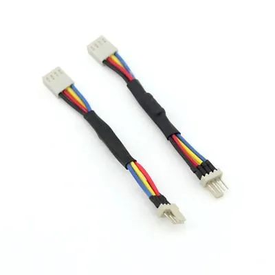 4 Pin PWM M/F CPU VGA Fan Speed Noise Resistance Deceleration Sleeved Cable 10CM • £3.25