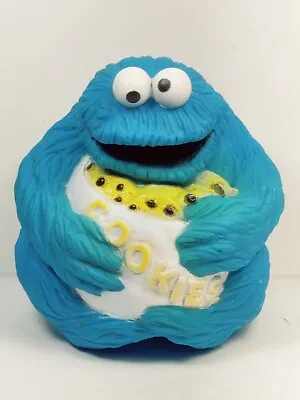 Vintage Sesame Street Cookie Monster Child Guidance Squeaky Toy 4  X 3.5  1978 • $11.95
