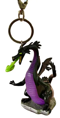 Sleeping Beauty Maleficent As Dragon Key Ring Keychain Ornament PVC Figure Charm • $18.99