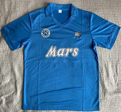 Napoli 1988/89 Home Shirt #10 Maradona Large • £35