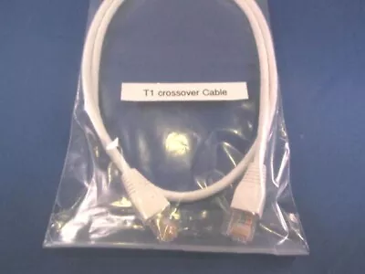 T1 Crossover Cable  To Connect WIC-1DSU-T1 In CCNA CCNP Labs 10 Ft. • $6.99