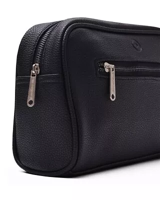 Wash Bag Black Toiletry Travel Kit Overnight Lambretta Premium Target • £14.99