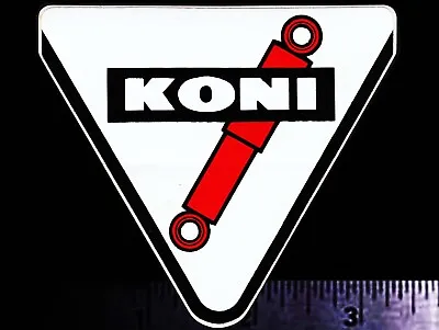 KONI SHOCKS - Original Vintage 60's 70's Racing Decal/Sticker - 3.50 Inch Size • $6.95