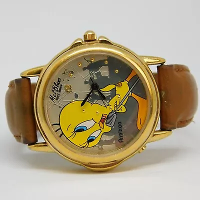 Looney Tunes By Armitron 2200/370 Mel Blanc Women's Watch For Repairs • $18.99