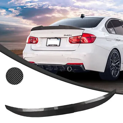 Adjustable Rear Trunk Spoiler Lip Roof Tail Wing Black For Car Sedan Universal • $39.99