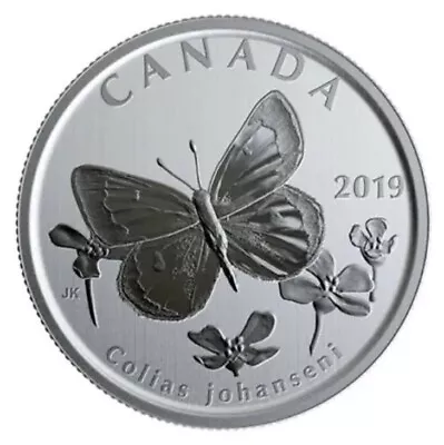 2019 Canada 50 Cent Coin Johansens Sulphur Butterfly Canadas Wildlife Treasures • $12.40