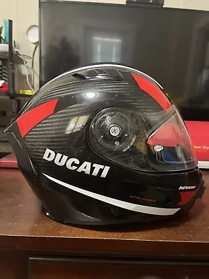 $450 • Buy Ducati X-Lite Speed Evo Size Large With Ridetech GoPro Chin Mount.