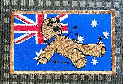 Australia 2nd Commando Regiment Medic Voodoo Medicine Flag Patch New A719 • $9.90