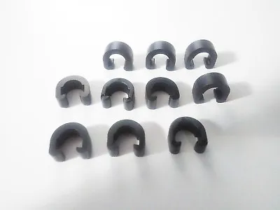 10X JagWire Style Bicycle C-Clip Cable Hose Wire Guide SHIPPING FROM USA MTB Bke • $3.49