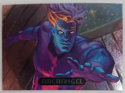 1994 Fleer Marvel Masterpieces Powerblast Insert Card #2 Archangel.  Free Post. • $15