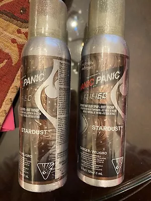 Manic Panic Amplified Temporary Spray Color & Root Touch Stardust Lot Of 2 Cans • $24.95