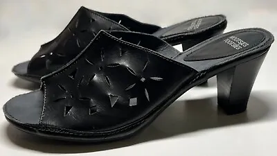 MOOTSIES TOOTSIES Women’s Black Mohoshik Cutout Sandals ▪︎Size 10▪︎ EUC • $9.50