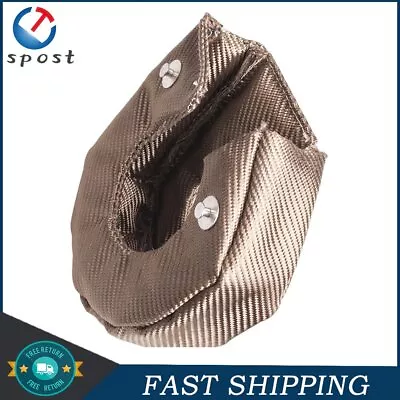 T3 T25 T28 GT25 GT35 Titanium Turbo Blanket Turbocharger Heat Shield Cover Wrap • $17.68