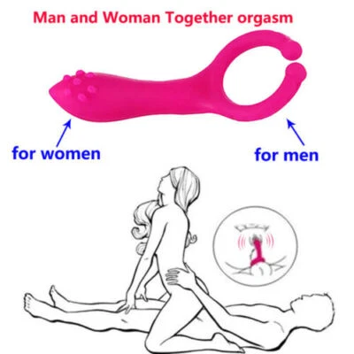 $16.99 • Buy Vibrating Cock Ring Penis G-Spot Clit Vibrator Male Delay Couples USB Sex Toy AU