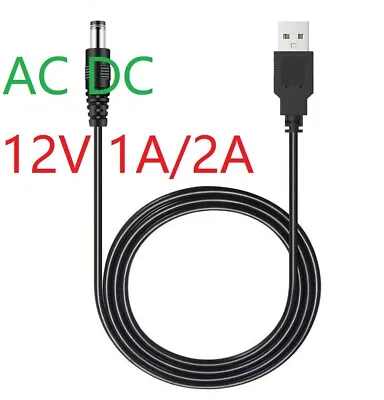 Ac Dc 12v 1a 2a Power Supply Usb Charger For Camera Led Strip Light Cctv • £2.98