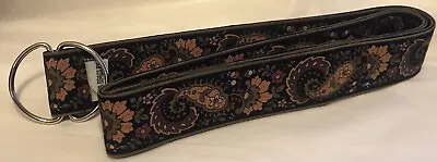 Vera Bradley Retired Rare Black Walnut Fabric Belt 34” Long • $35