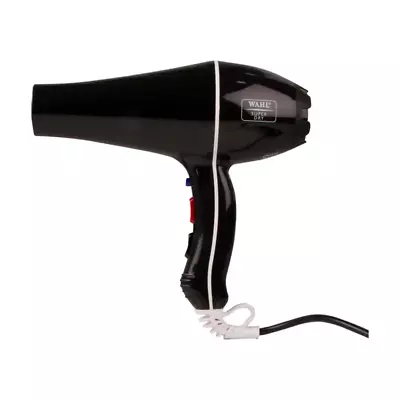 Wahl Powerdry 2000W Professional Hair Dryer Tourmaline Ionic - 2 Nozzles - Black • $65