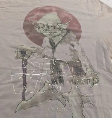 Vintage Star Wars X Marc Ecko Cut & Sew Shirt Mens L VTG Jedi Yoda Large • $45