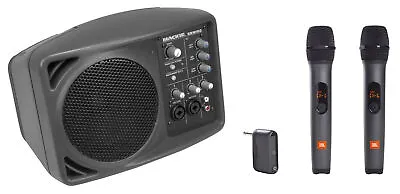 Mackie SRM150 Powered Active PA Monitor Speaker+(2) JBL Wireless Microphones • $369.95