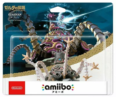 Guardian Amiibo Legend Of Zelda Breath Of The Wild Figure Nintendo Switch Wii U • $198