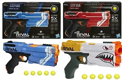 $107.10 • Buy NERF Rival Kronos XVIII-500 Blue Red Blaster Ages 14+ Toy Gun Fire Play Fight