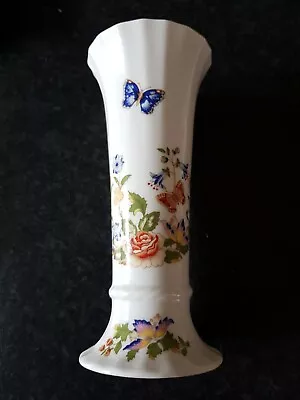 £7 • Buy Aynsley Cottage Garden Vase Bone China 6 Inch Tall