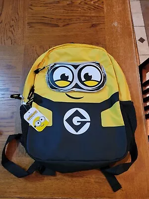 Despicable Me - Minions The Rise Of Gru - Black/Yellow School Backpack - NEW • $10