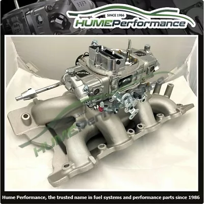 Ford 351 2v Cleveland Package Air Gap Manifold Holley Brawler 650 Double Pumper • $1700