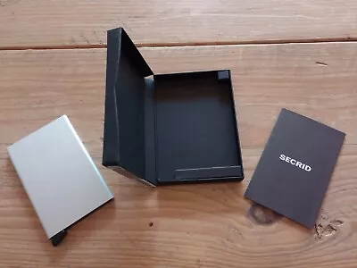 £14.99 • Buy *new* Secrid Aluminium Card Protector In Black - Rfid Safe