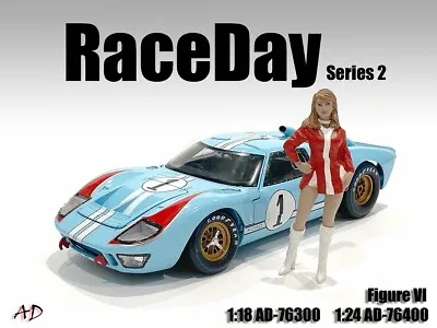 American Diorama 1:18 Scale (10 Cm) Figure AD-76300 Race Day Series II -Figure 6 • $9.99