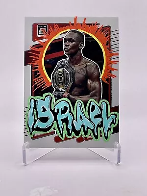 1/1 CUSTOM ART CARD 2022 Donruss Optic UFC Base #6 Israel Adesanya • $15