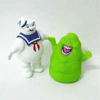 Marshmallow Man + Slimer Green Ghost Ghostbusters  Action Figure Kids Toys Dolls • $23.69
