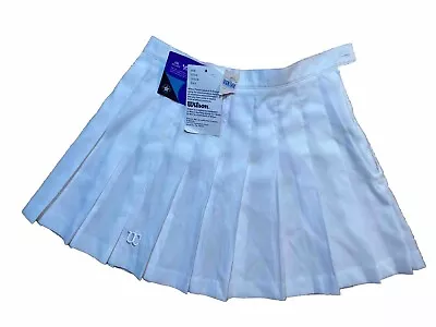 Wilson Fibromax Tennis Skirt Size 10 90’s Retro Vintage NEW White Shorts • $26.95