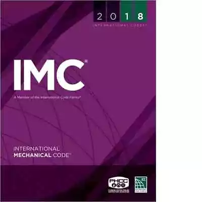2018 International Mechanical - Paperback By International Code Council - New S • $112.95