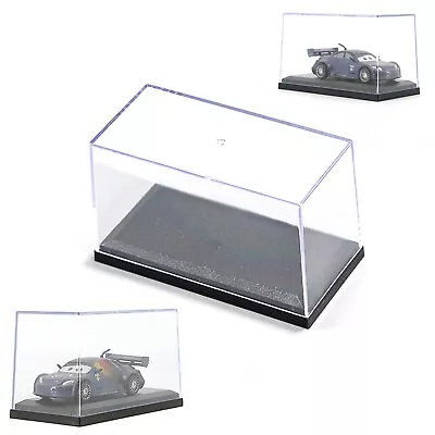 1*Acrylic Display Case 1:64 Base For Diecast Model Car Black/White Hot Wheels Py • $7.99