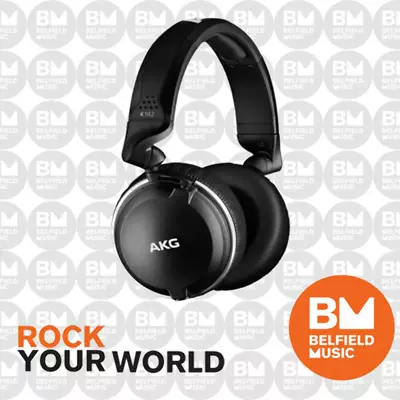 AKG K182 Closed Back Studio Headphones K-182 Designed For Keyboards Pianos Drums • $215