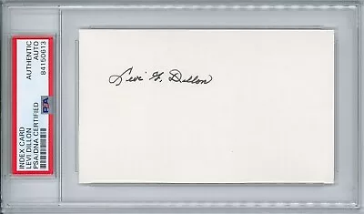 Levi Dillon Signed Index Card Psa Dna 84150613 (d) Wwii Memphis Belle • $169.95