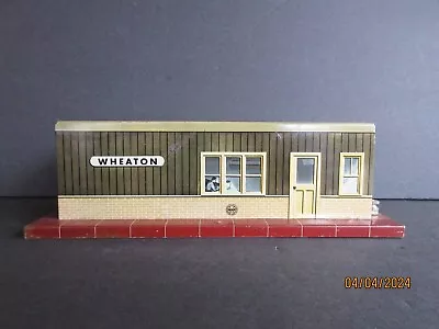 Vtg  Marx Train Toy Wheaton Whistling Station No Button & Missing Roof Railroad • $15