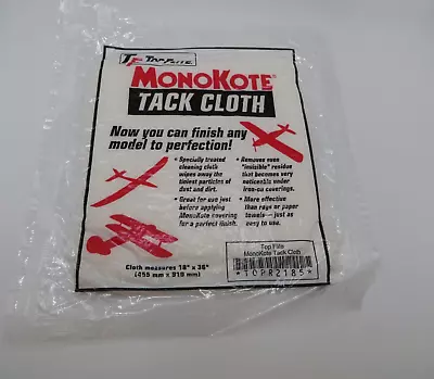 Top Flite MonoKote Tack Cloth NEW RC Hobby Parts #10 • $9.99