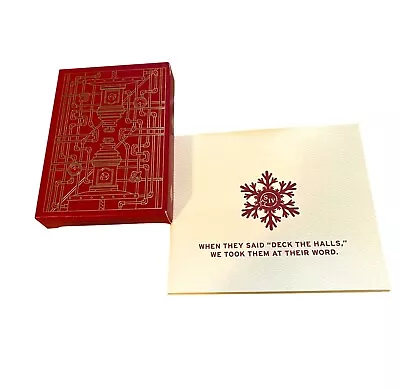 Makers Mark Bourbon Holiday 2020 PROMO Playing Cards Deck - Advertisements • $12.99