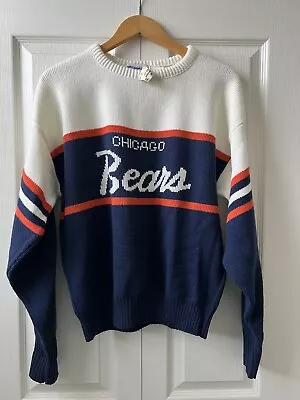 Nwt Vintage 80’s Nfl Chicago Bears Cliff Engle Pro Line Mike Ditka Sweater Large • $399.99