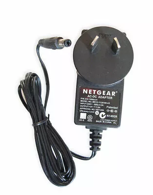 Netgear 12V 1A Power Supply Adapter AC-DC WGR614 DG834G Australian Plug New  • $33.99