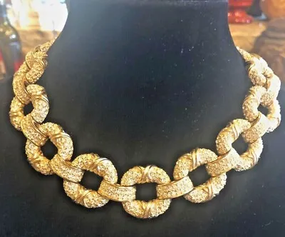 Vintage Ciner Pave Collar Necklace  • $829