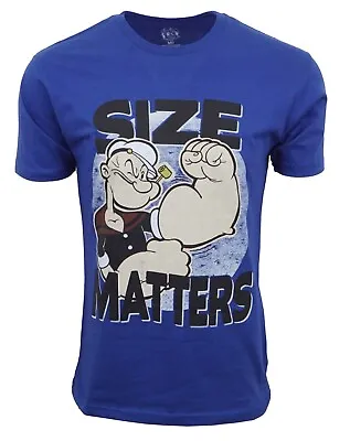 Popeye Size Matter Mens T Shirt • $13.50