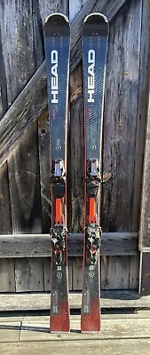 2022 163 Cm Head Supershape E.Rally Skis + Head PRD 12 Bindings • $105