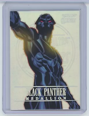 2022 UD Marvel Fleer Ultra Avengers Black Panther Amethyst Medallion SSP #M-4 • $55.99