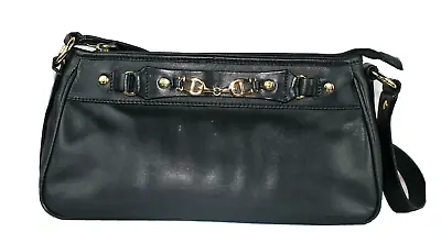 Etienne Aigner Womens Leather Purse Black Shoulder Bag • $7